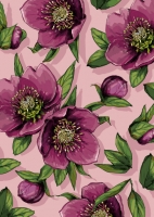 IL0380 Moni Postkarte illi Blumen IL0380 Moni Postkarte illi Blumen