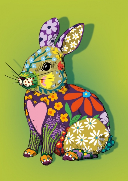 IL0427 Hase Bito Ostern Postkarte illi Nürnberg