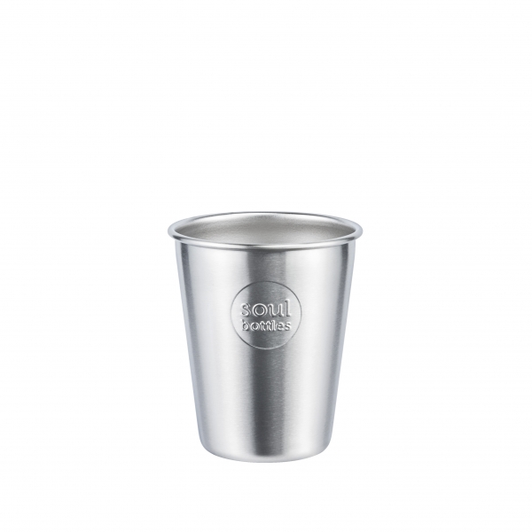 Becher soulcup steel 0,3 l 0,4 l Set soulbottles Edelstahl Plastikfrei