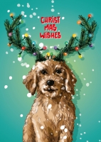 ILX0080 Gustav Hund Postkarte illi Nürnberg Christmas Wishes Weihnachten ILX0080 Gustav Hund Postkarte illi Nürnberg Christmas Wishes Weihnachten