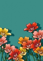 IL0333 Blumen Fiori Postkarte illi Nürnberg IL0333 Blumen Fiori Postkarte illi Nürnberg