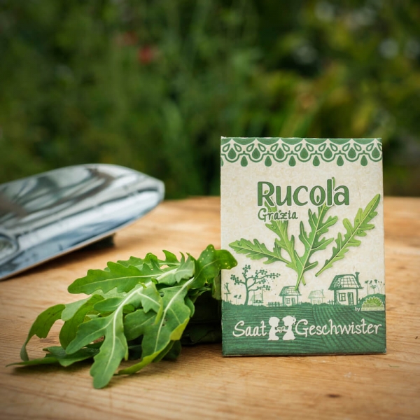 Die Stadtgärtner Saatgut Samen Rucola