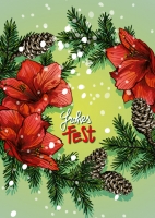 ILX0086 Elio Postkarte illi Nürnberg frohes Fest Weihnachten ILX0086 Elio Postkarte illi Nürnberg frohes Fest Weihnachten