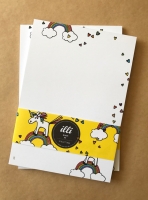 IL8004 Block illi Nürnberg Einhorn blanco DIN A5 bunt IL8004 Block illi Nürnberg Einhorn blanco DIN A5 bunt