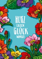 IL0246 Primula Herzlichen Glückwunsch Blumen illi Postkarte IL0246 Primula Herzlichen Glückwunsch Blumen illi Postkarte