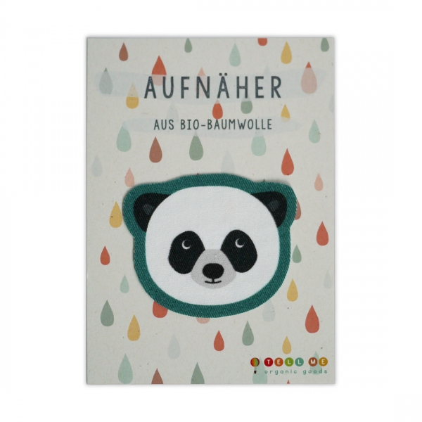 Aufnäher Tell Me Panda Berlin