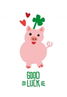 IL9088 Klappkarte illi Tatumi Good Luck IL9088 Klappkarte illi Tatumi Good Luck