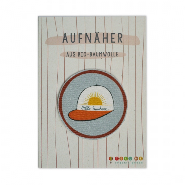 Aufnäher Cap "Hello Sunshine" Tell Me Berlin