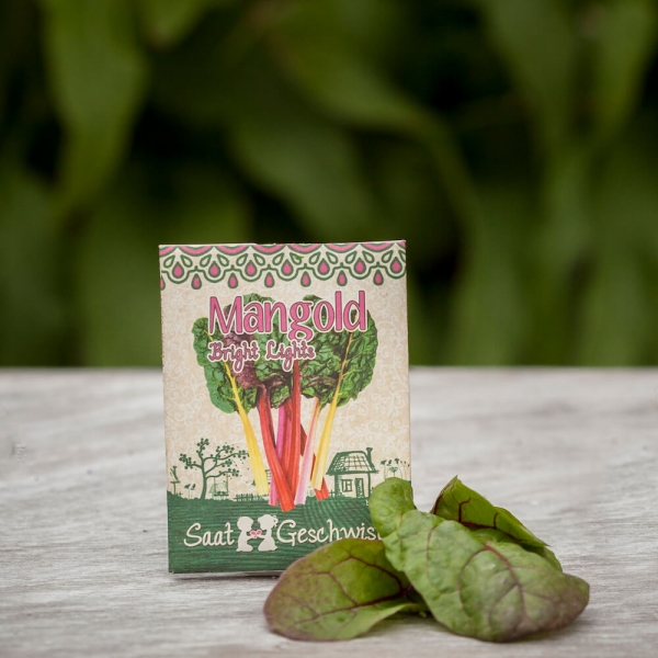 Die Stadtgärtner Saatgut Samen Mangold "Bright Lights"