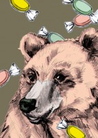 IL0106 Jussi Bär illi Postkarte IL0106 Jussi Bär illi Postkarte