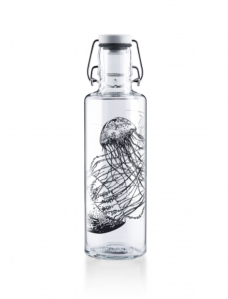 soulbottles Jellyfish in the Bottle 0,6 l Trinkflasche