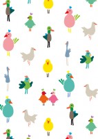 IL0201 Manuk Vögel illi Postkarte IL0201 Manuk Vögel illi Postkarte