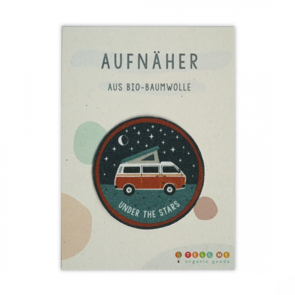 Aufnäher Camper "Under The Stars" von Tell Me Berlin