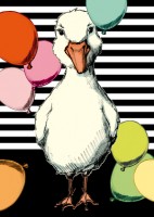 IL0119 Toni Ente Geburtstag illi Postkarte IL0119 Toni Ente Geburtstag illi Postkarte