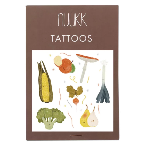 Tattoos - Veggies Gemüse Obst nuukk