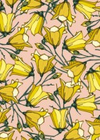 IL0103 Blumen gelb illi Postkarte IL0103 Blumen gelb illi Postkarte